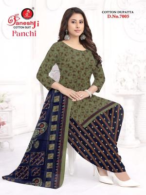 Ganeshji panchi vol-7 dress materials wholesaler in surat